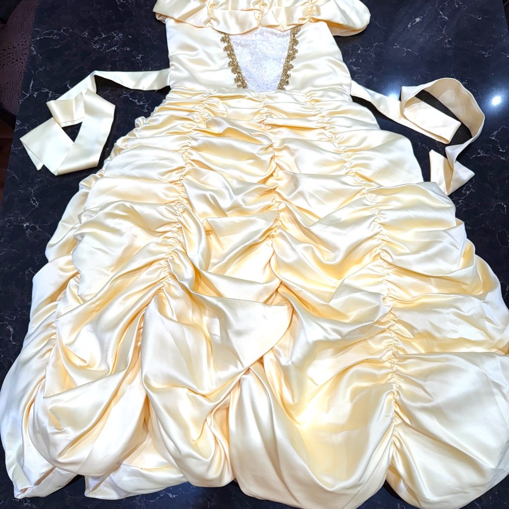 Elegant Kids Beauty and The Beast Costume Dress